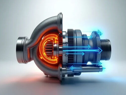 blog perusahaan terbaru tentang Turbocharging Mesin Kelautan Dibandingkan Dengan Supercharging