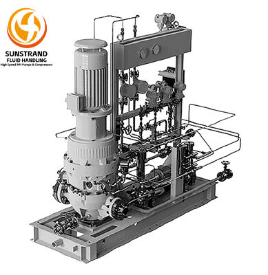 Harga yang bagus LMC Vertikal Inline Integrally Geared Compressor Proses Kompresor Gas on line