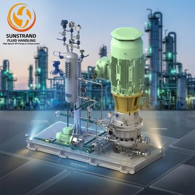 Harga yang bagus Sundyne LMV 311 pengganti pompa sentrifugal kecepatan tinggi 56 kW 75 HP on line
